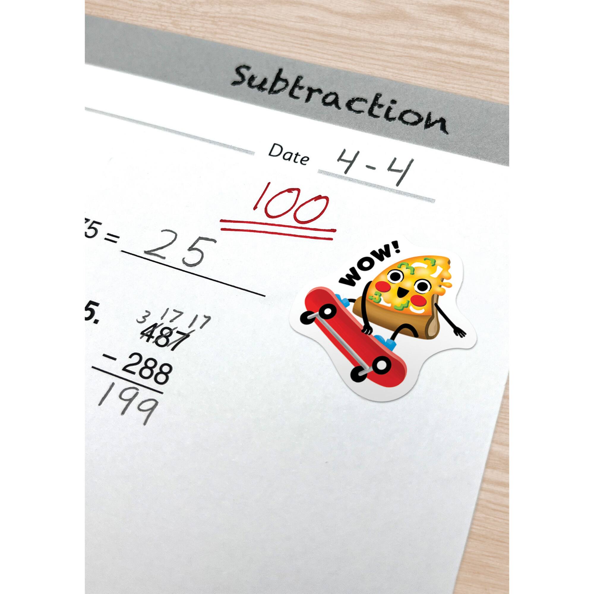 Teacher Created Resources® Pizza Smelly Stickers, 6 Packs of 120